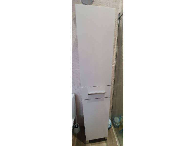 Foto de cliente de Columna de Baño Athenea Blanco Brillo 35x182 cm