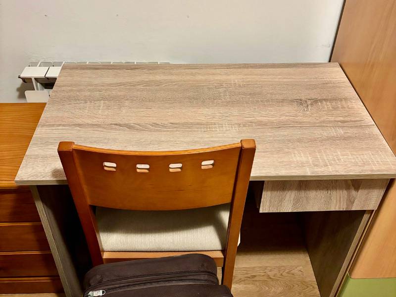 Foto de cliente de Mesa Escritorio Turin Estudio Juvenil Con Cajón Roble Cambrian 90 cm