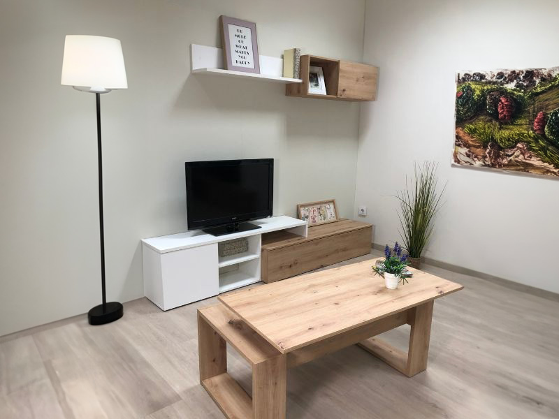 Foto de cliente de Mesa de Centro Elevable Nova Color Roble Nodi 105x55 cm