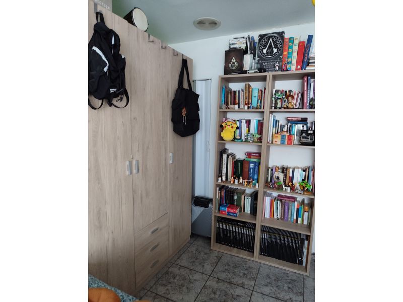 Foto de cliente de Estantería Librería Estrecha Scaled Color Roble Cambrian 52x197x33 cm