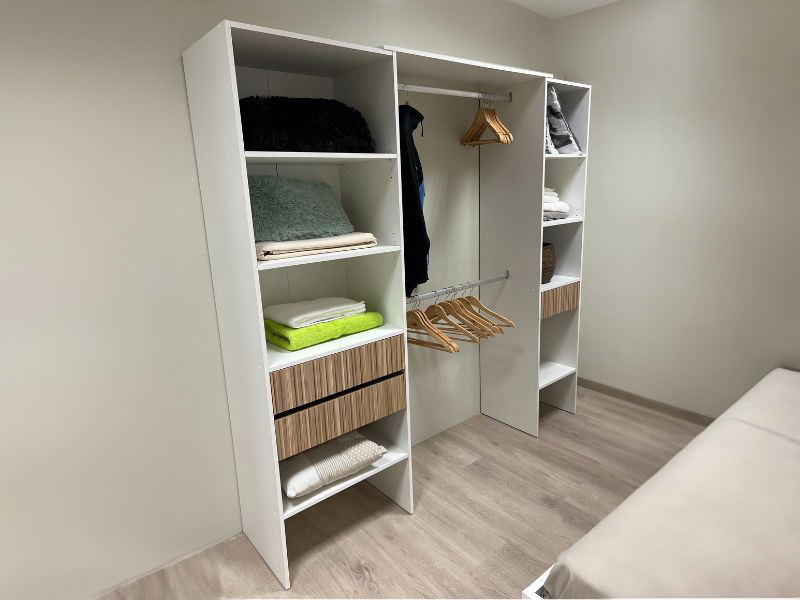 Foto de cliente de Vestidor Ethna En Blanco Artik Y Natur 190x187 cm