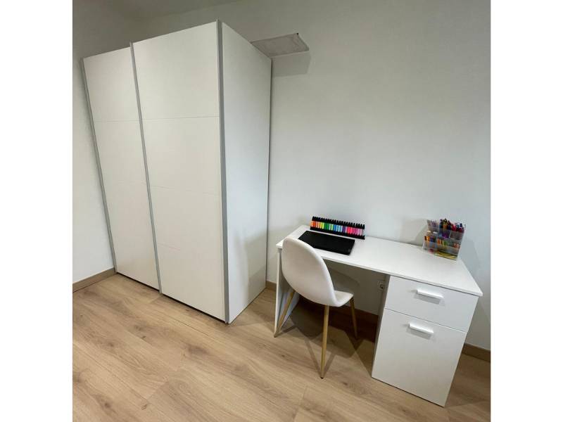 Foto de cliente de Dormitorio Matrimonio Estilo Nórdico Pack Blanco Artik y Gris Antracita 150 cm