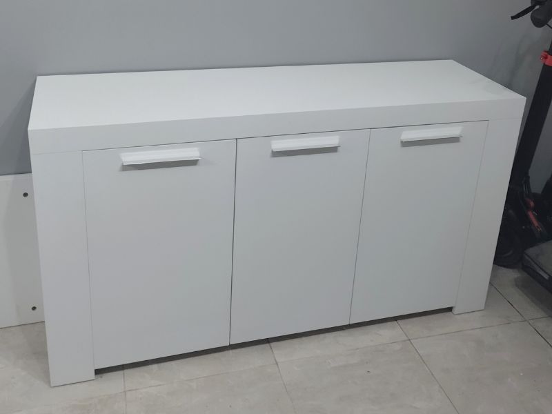 Foto de cliente de Aparador 3 puertas Ambit 144 cm color blanco artik