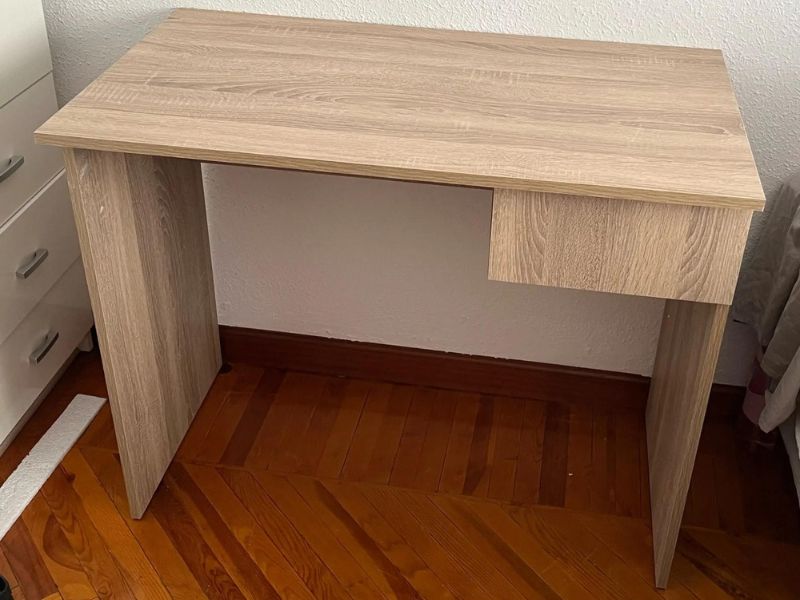 Foto de cliente de Mesa Escritorio Turin Estudio Juvenil Con Cajón Roble Cambrian 90 cm