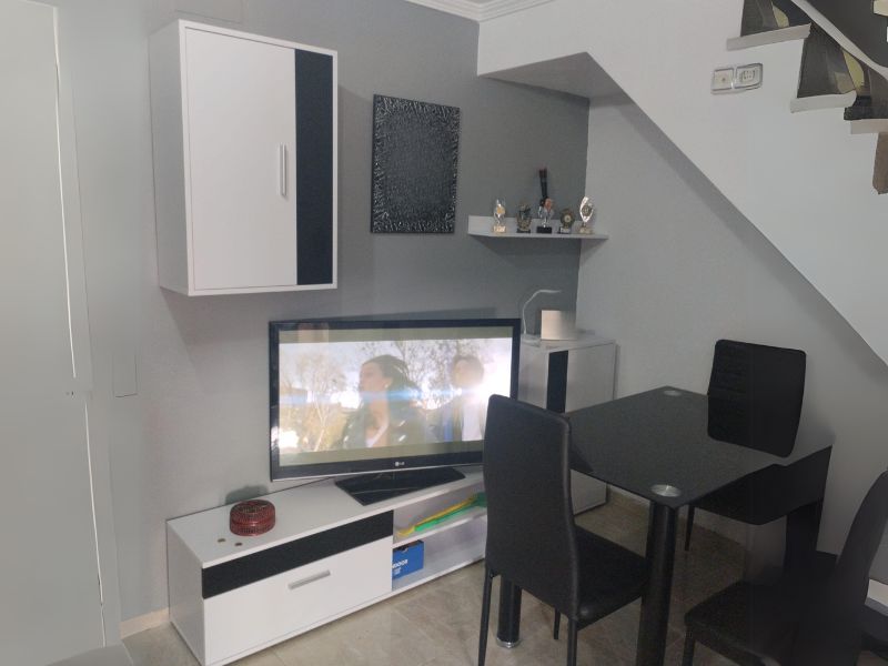 Foto de cliente de Mueble de Salón Moderno en color Blanco y Negro 190 cm
