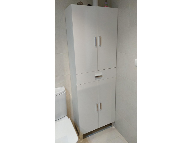 Foto de cliente de Mueble Auxiliar de Baño Galatea Blanco Brillo 60x182 cm