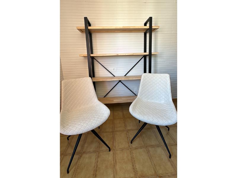 Foto de cliente de Silla Comedor Fraga Color Beige Y Marrón