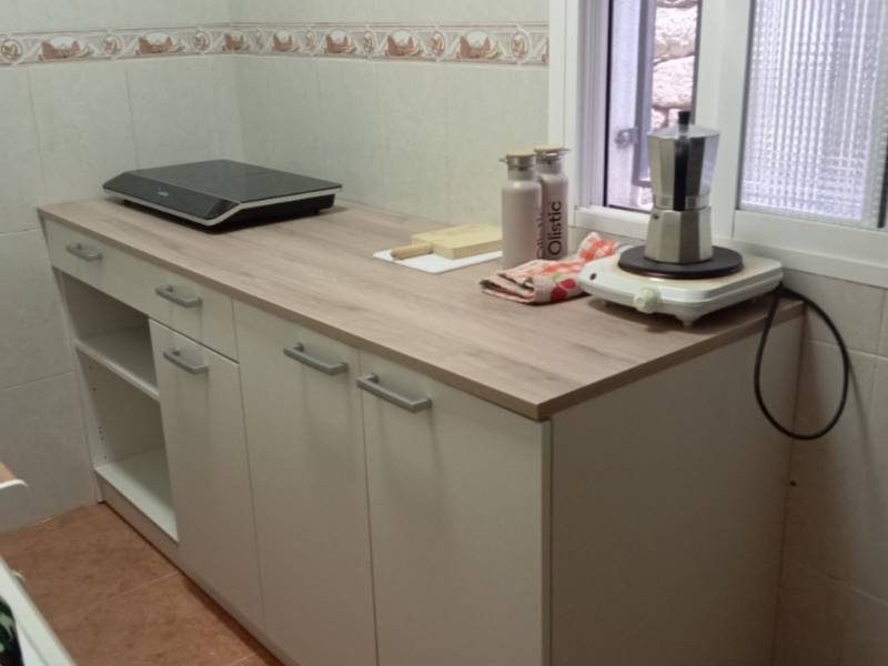 Foto de cliente de Módulo Inferior Cocina Cooking Blanco Mate 85x180x60 cm