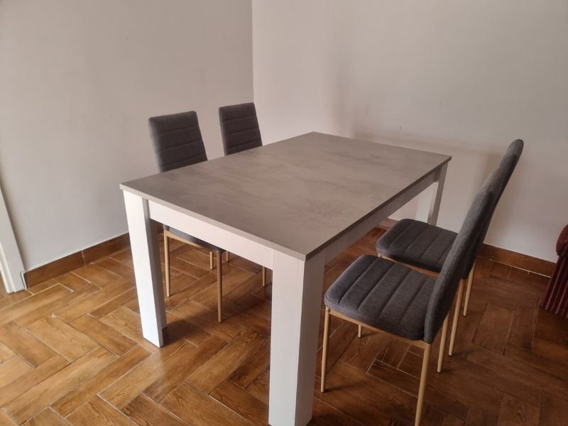 Foto de cliente de Silla tela color gris Asper moderna