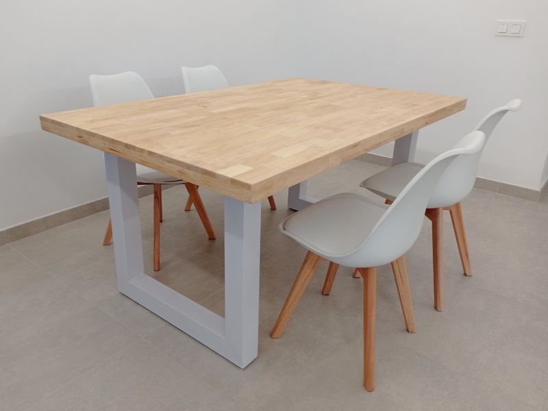 Foto de cliente de Silla Nordic blanca diseño nórdico
