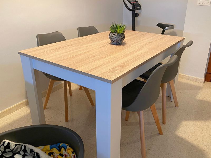 Foto de cliente de Silla Comedor o Salón Bistro Estilo Nórdico Color Gris