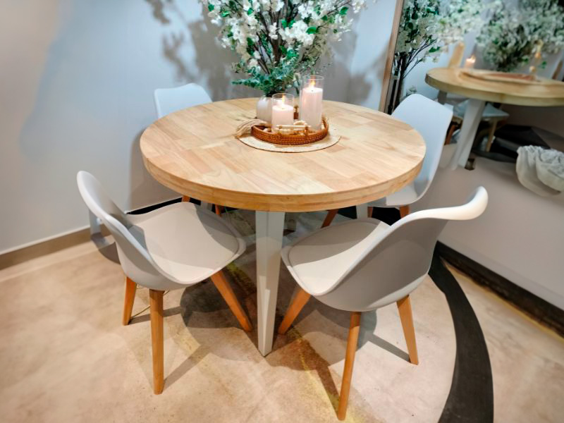 Foto de cliente de Silla Nordic blanca diseño nórdico