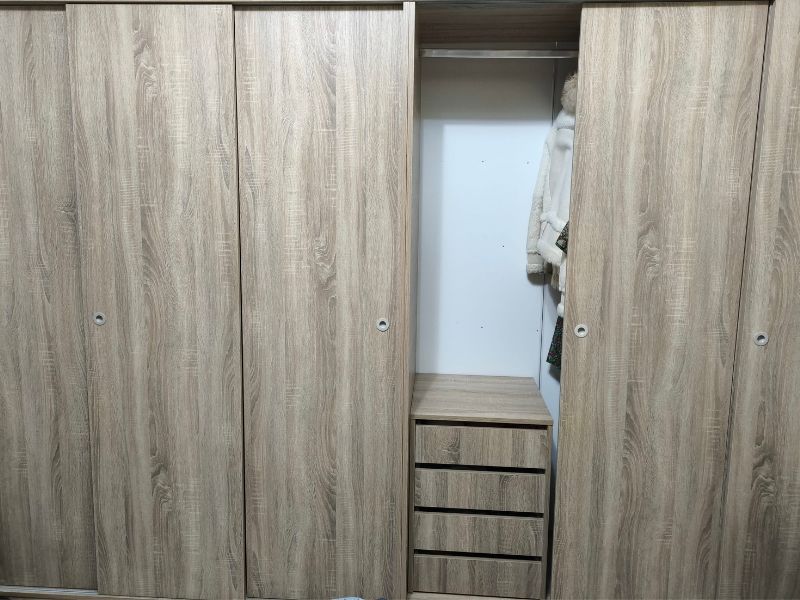 Foto de cliente de Armario Dormitorio De 3 Puertas Correderas 150x200 cm