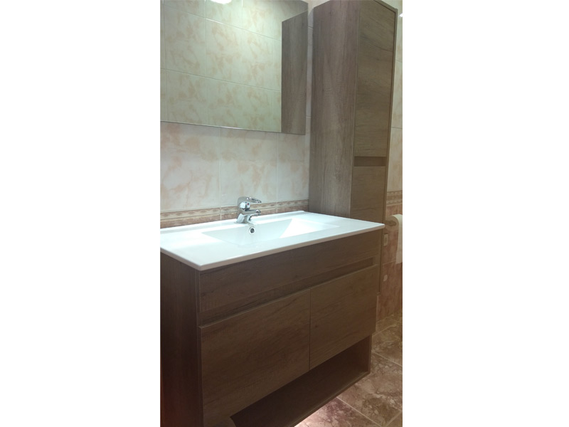 Foto de cliente de Mueble de Baño Pack Nordik Completo (Incluye Lavabo y Espejo)