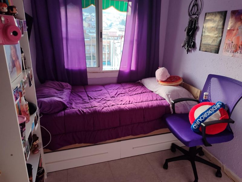 Foto de cliente de Habitación Juvenil Moderna Pack Muebles Roble Nodi Y Blanco Artik (Cama + Armario)