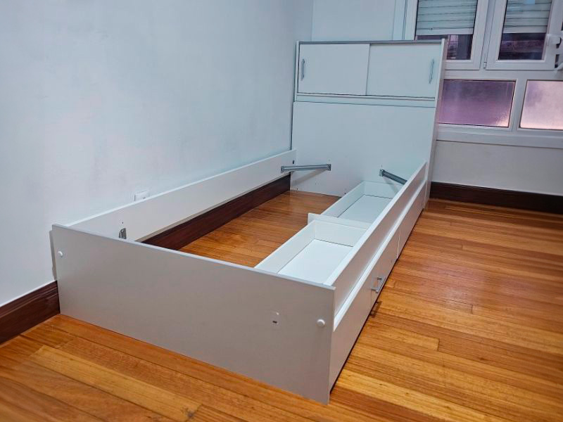 Foto de cliente de Cama Juvenil Candy Color Blanco Mate 90x190/200 cm