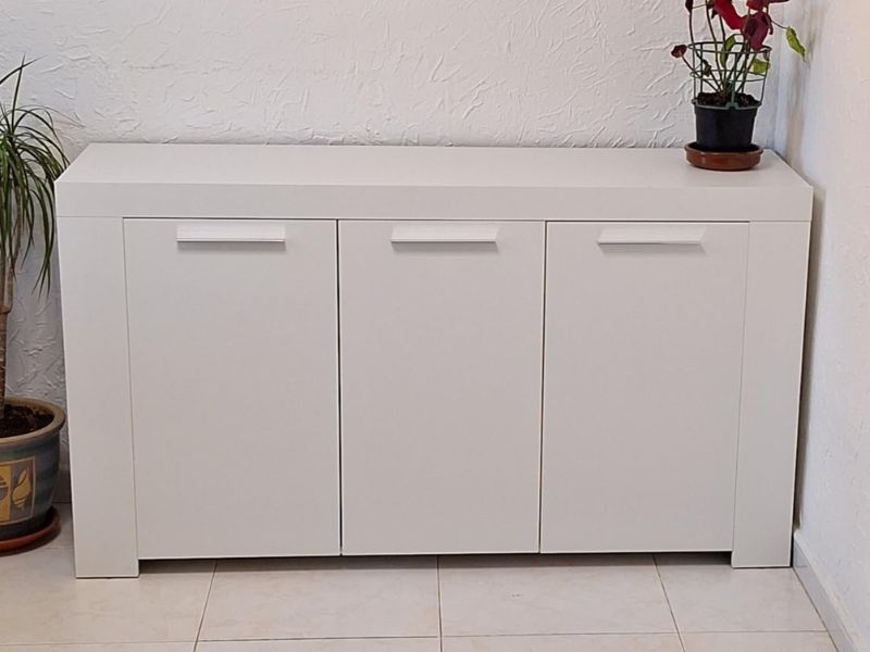 Foto de cliente de Aparador 3 puertas Ambit 144 cm color blanco artik