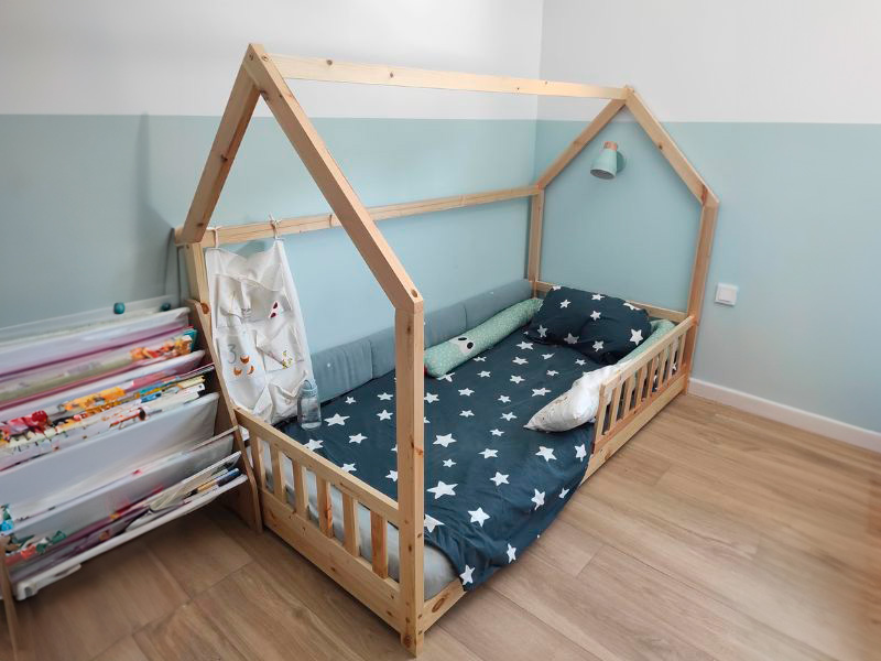 Foto de cliente de Cama Infantil Cabaña Bosco 90x190 Beige