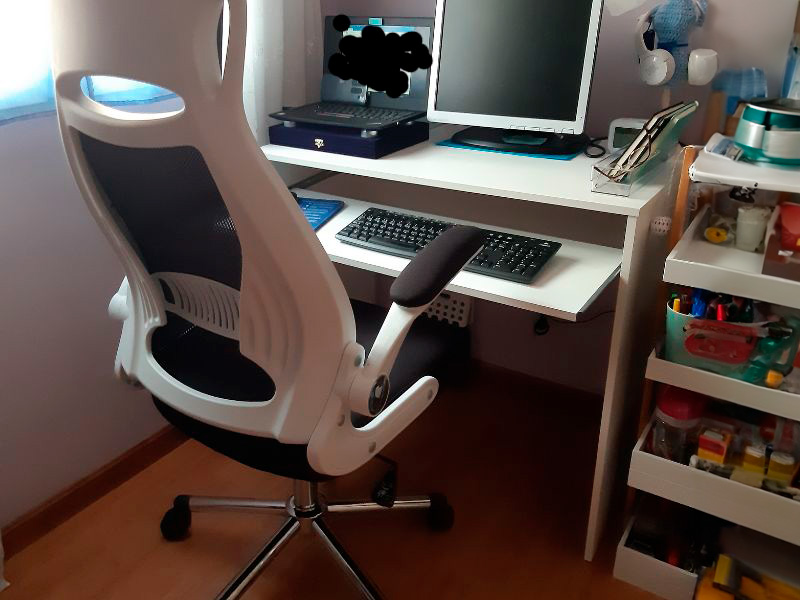 Foto de cliente de Mesa I-Joy escritorio habitación color blanco 90 cm