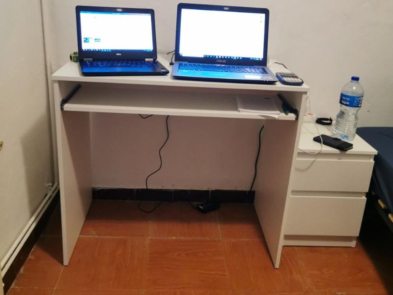 Foto de cliente de Mesa I-Joy escritorio habitación color blanco 90 cm