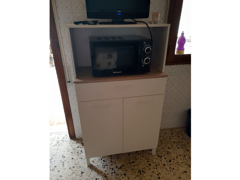 Foto de cliente de Mueble cocina microondas Yuka 72x126 cm