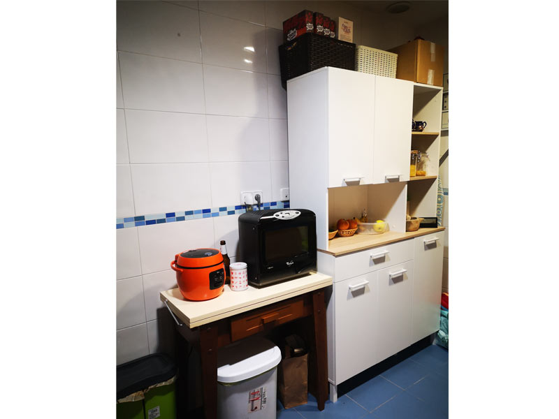 Foto de cliente de Mueble cocina auxiliar alto 5 p Yuka 108x186 cm