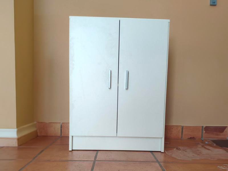Foto de cliente de Muebles cocina blanco y gris cemento