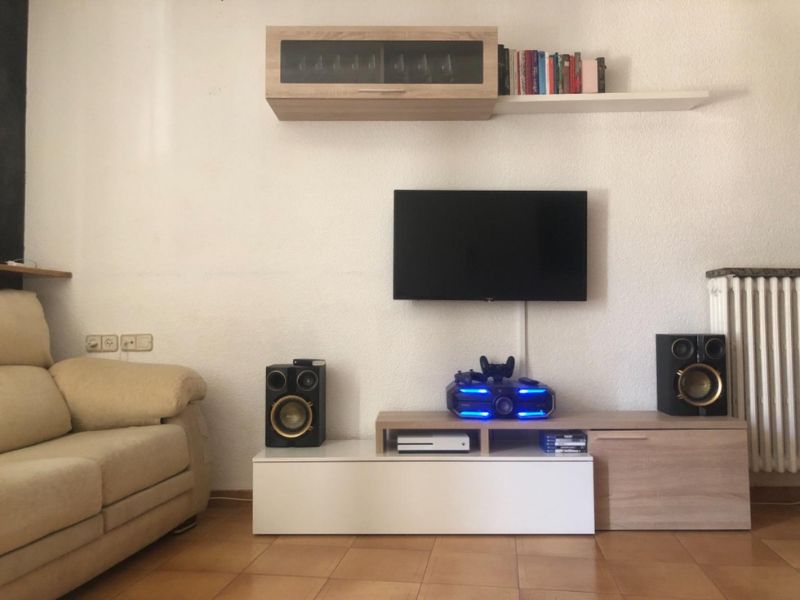 Foto de cliente de Pack muebles para salón Blanco Brillo y Roble Canadian
