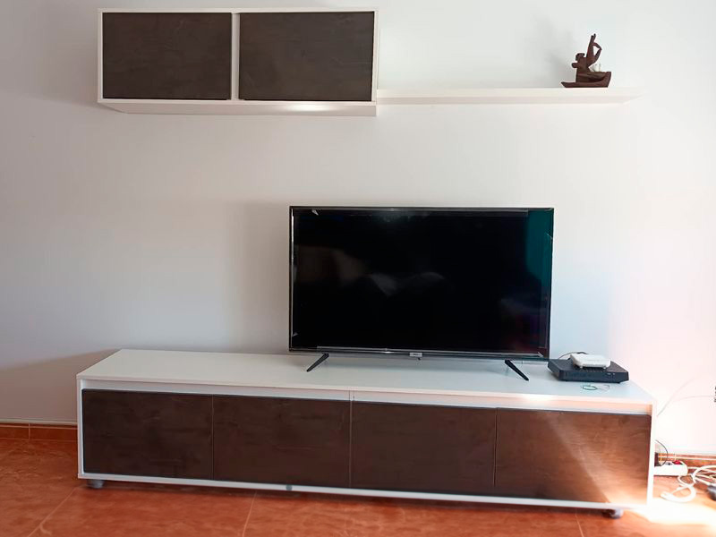 Foto de cliente de Salón Color Blanco Estilo Industrial Andy Moderno