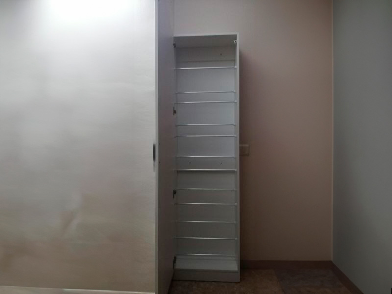 Foto de cliente de Mueble Zapatero Recibidor con Espejo Alto Color Blanco 50 cm