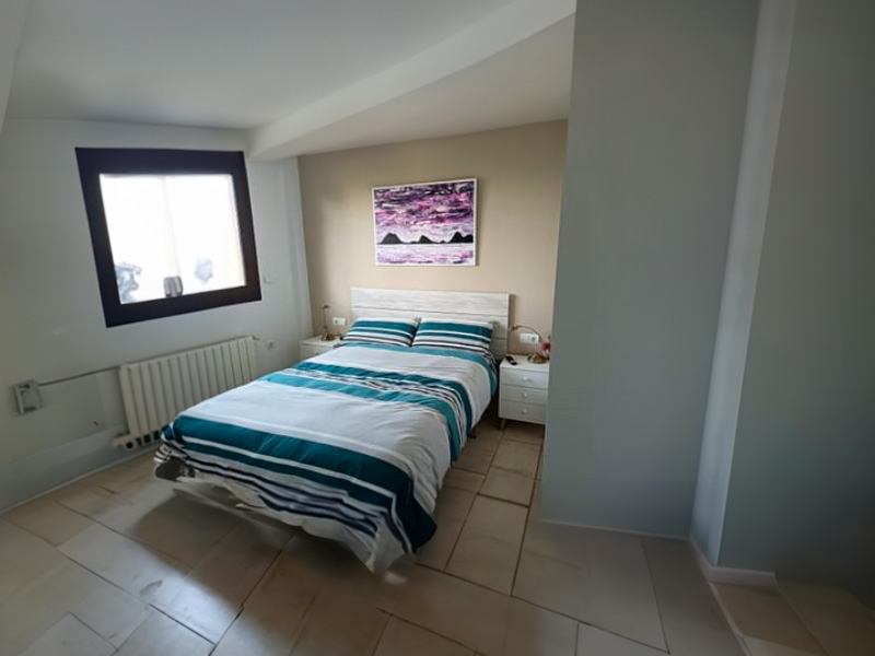 Foto de cliente de Cabecero de Cama con Mesita Sweet Blanco Mate y Blanco Velho 240 cm