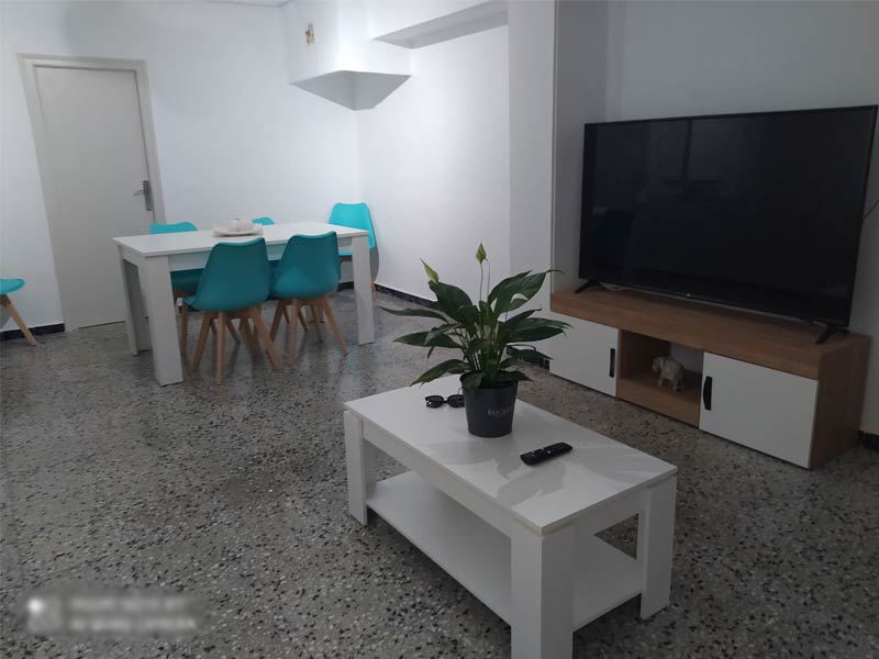 Foto de cliente de Mesa Comedor Extensible Blanco Mate 140-190x90 cm