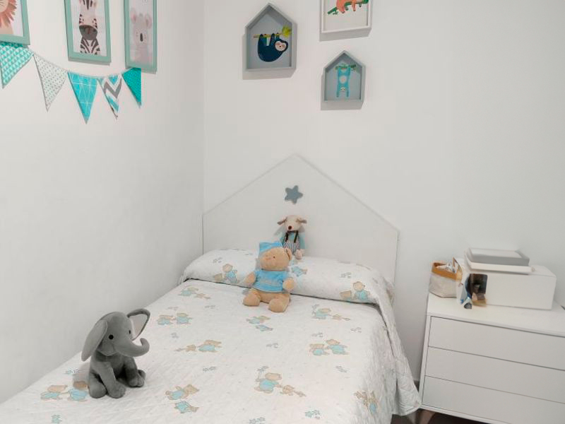 Foto de cliente de Cabecero de Cama de 90 Cama Infantil Dormitorio Star 100 cm