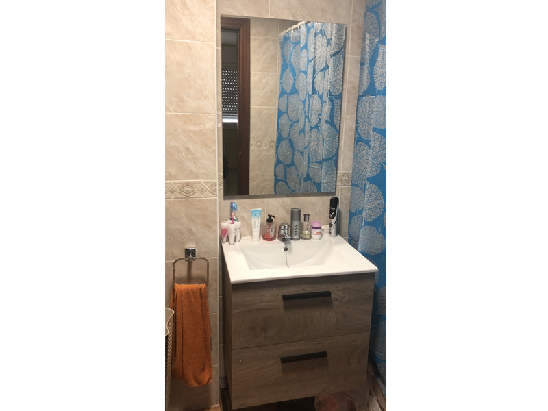 Foto de cliente de Mueble de Baño Suspendido Aruba Roble Alaska 60 cm (Lavabo Opcional)