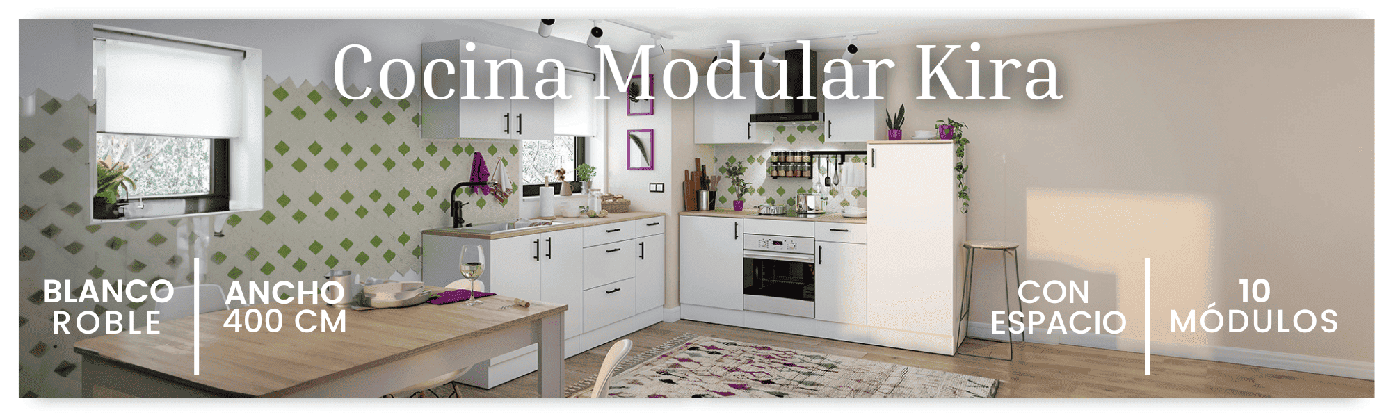 Cocina Modular Kira 10 Módulos
